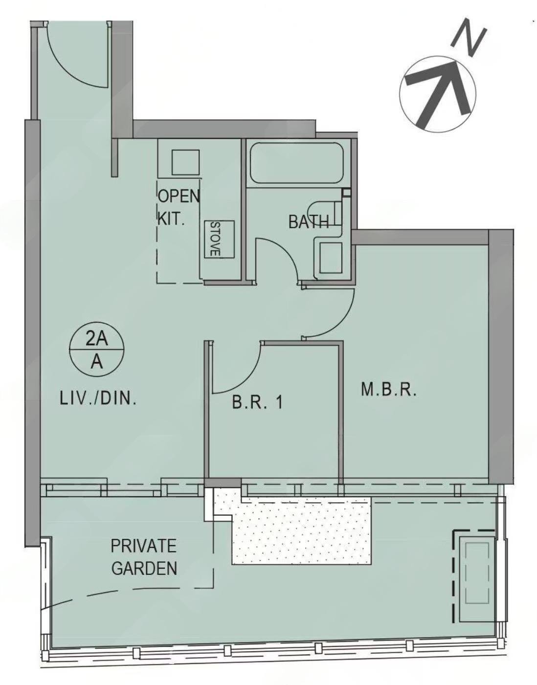 海盈山 2房戶型